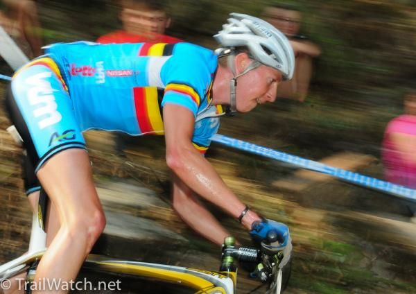 Sebastian Carabin (Belgium) streaks to 17th place