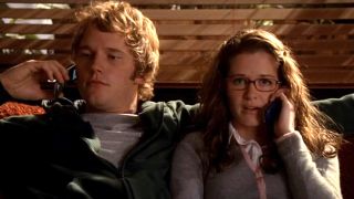 Chris Pratt and Sarah Drew in Everwood.