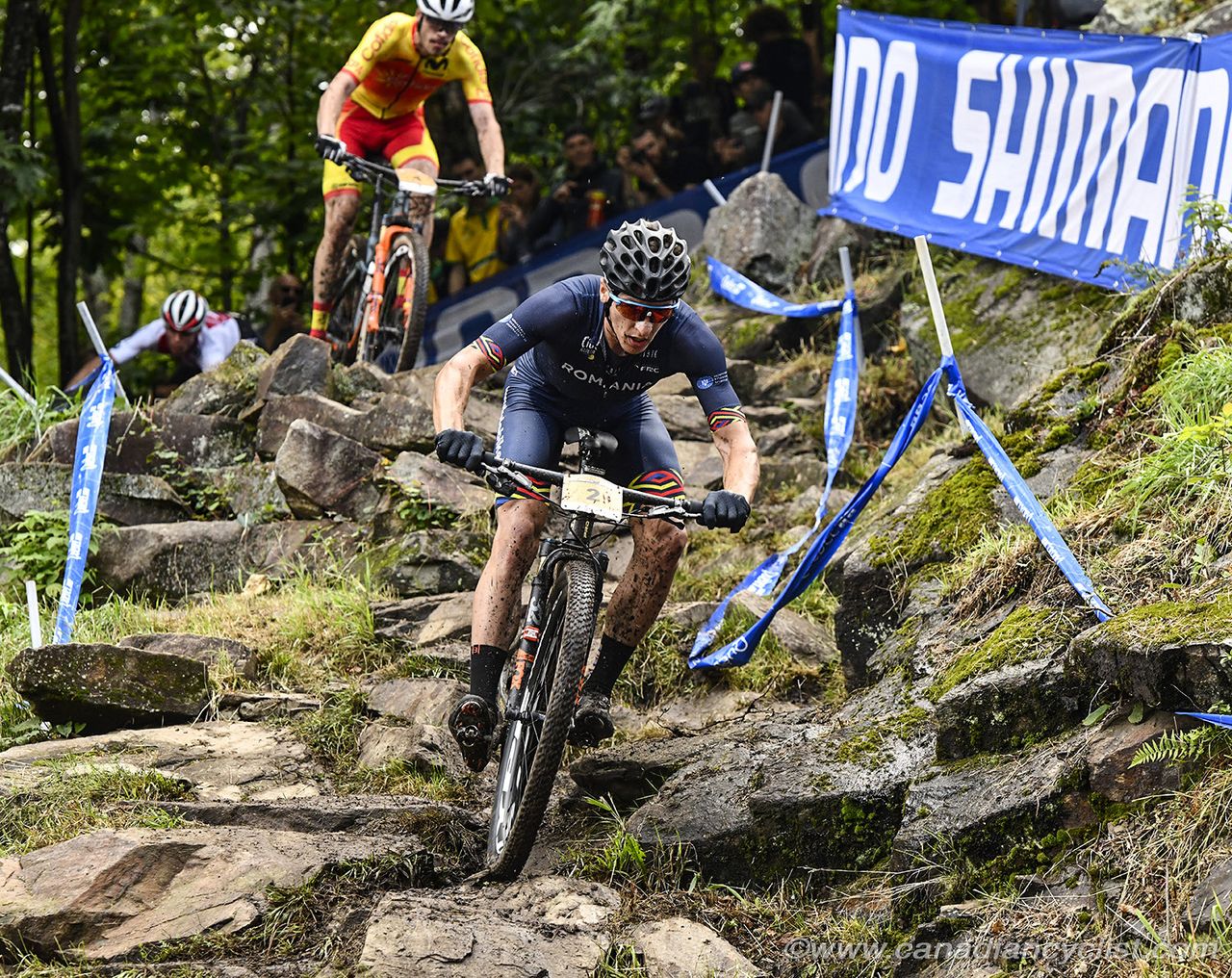 Vlad Dascalu (Romania) leading Jofre Cullell Estape (Spain)