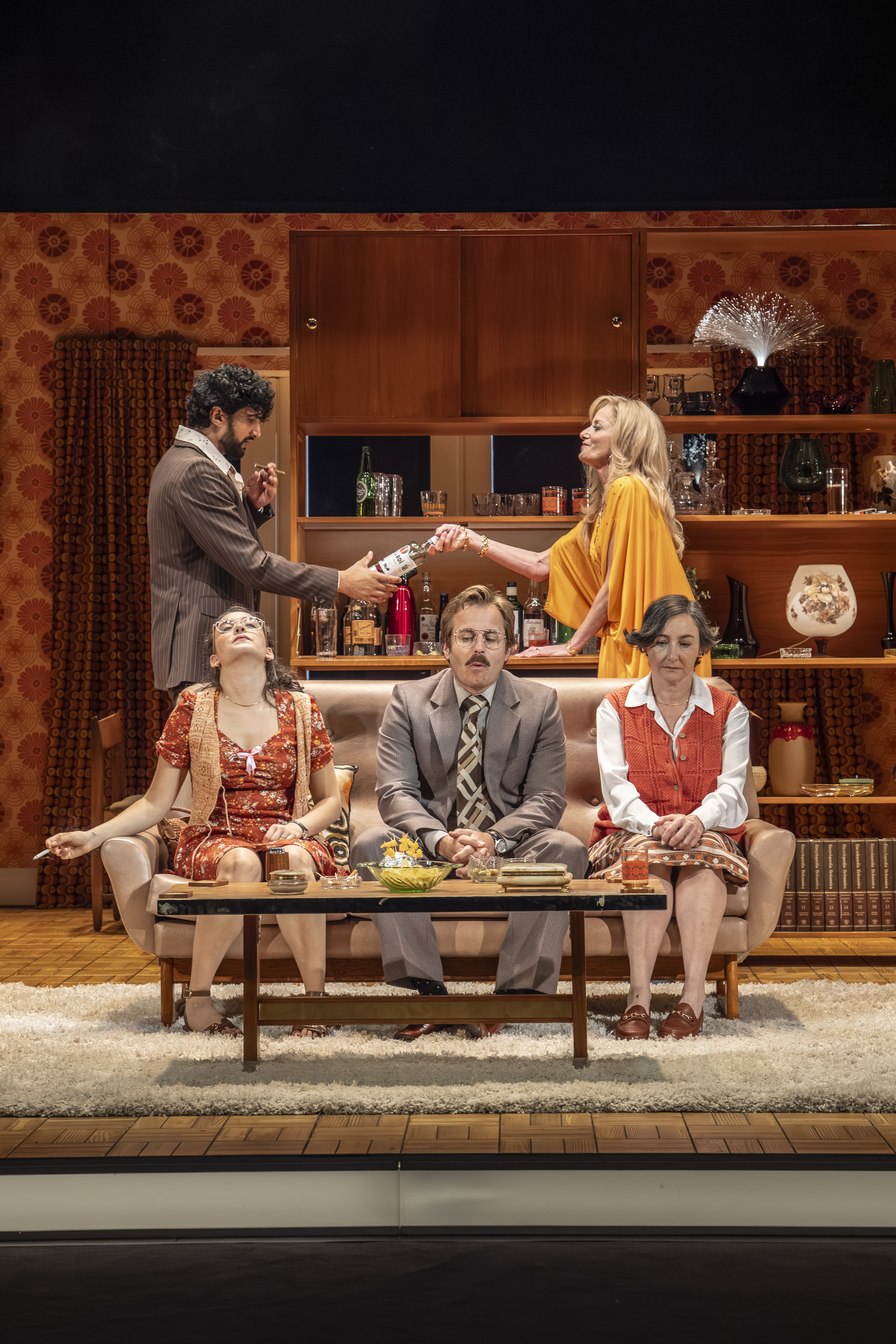 The cast of Abigail's Party