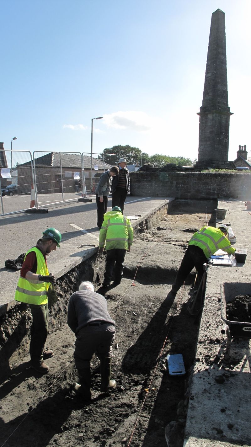 thing site excavations in dingwall scotland