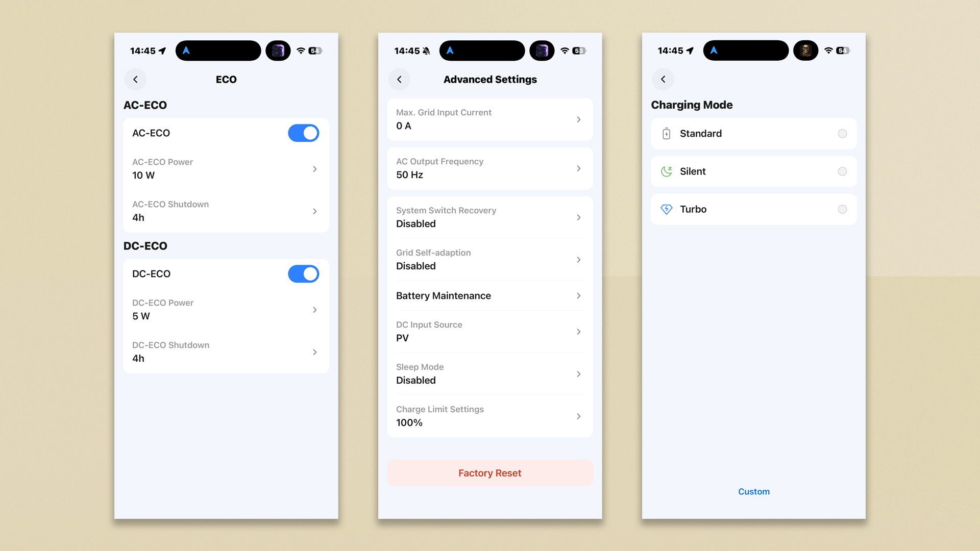 Bluetti Elite 400 Bluetti app screenshots