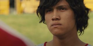 McFarland USA Johnny Ortiz with a look of determination