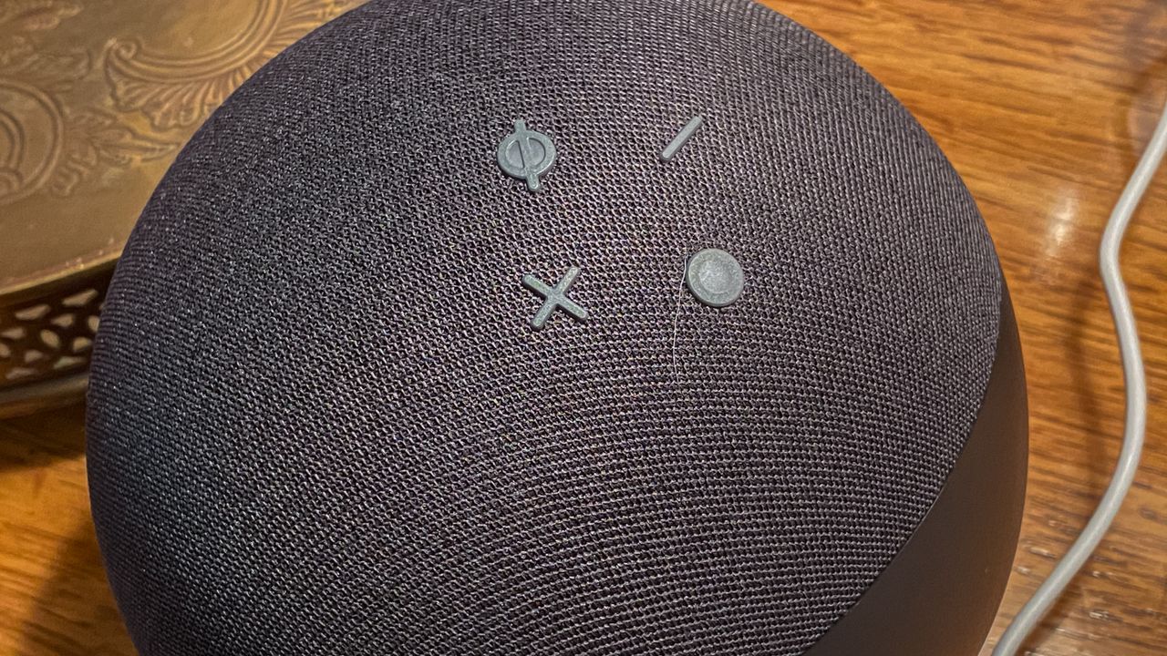 Amazon Echo smart speaker controls