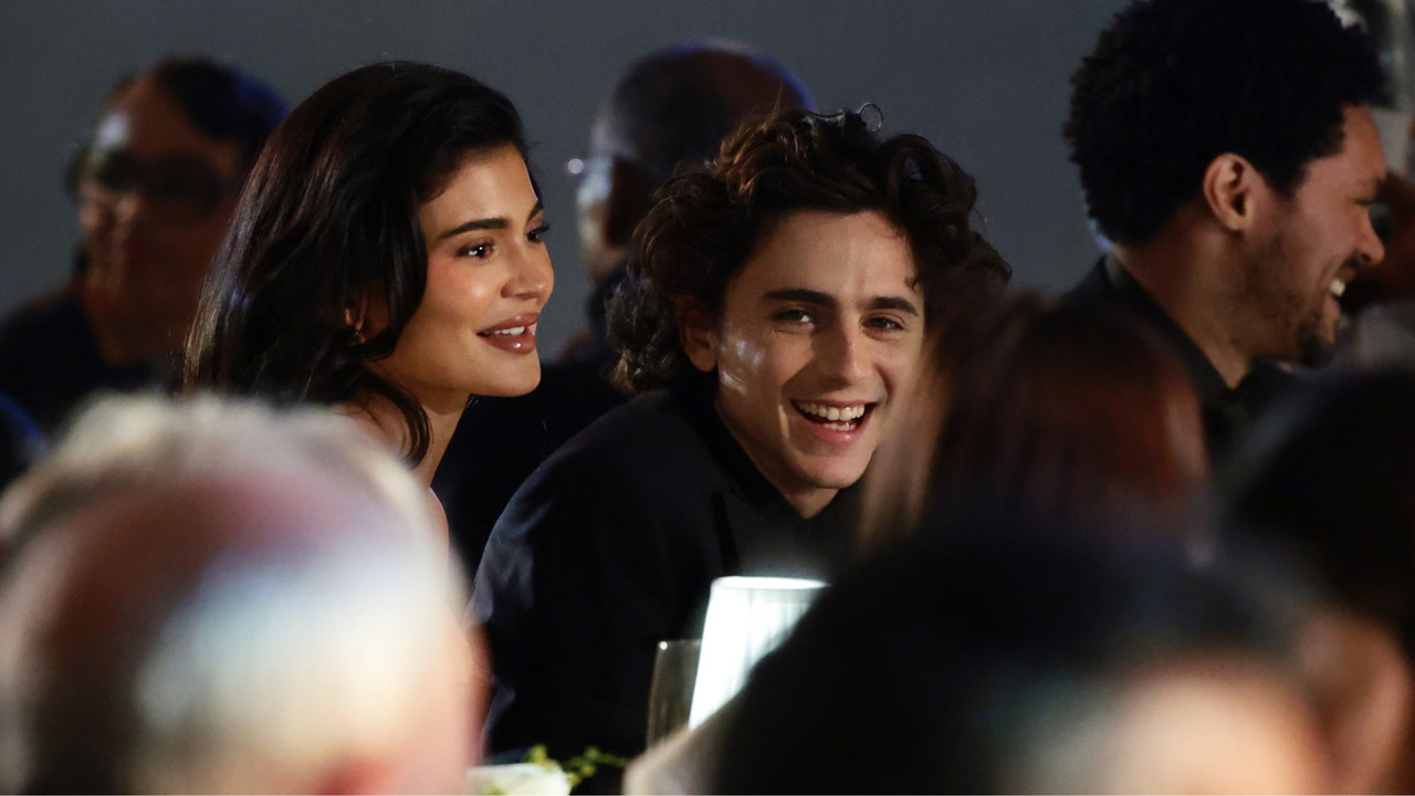 Kylie Jenner and Timothée Chalamet attend the WSJ. Magazine 2023 Innovator Awards