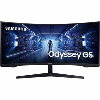 Samsung Odyssey G5 ultrawide monitor.