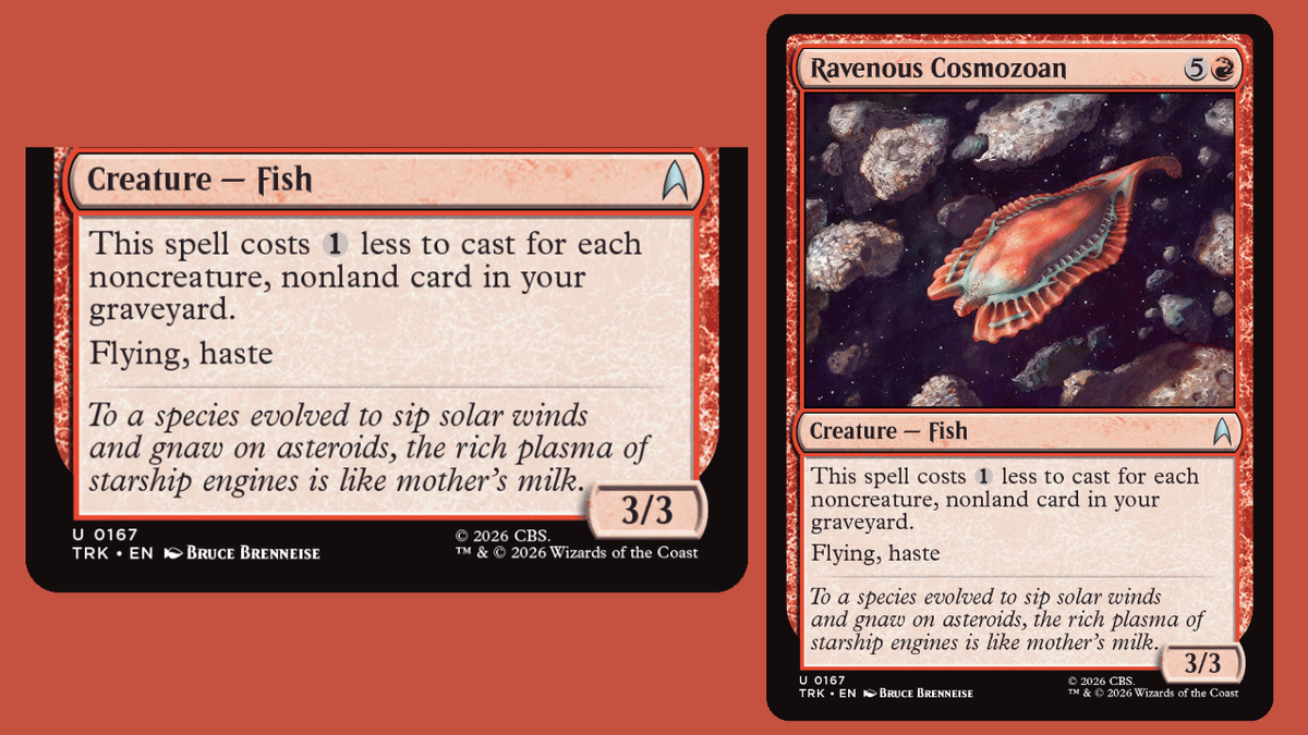 Star Trek Universes Beyond cards