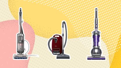 Image of three of the best vacuums for pet hair 