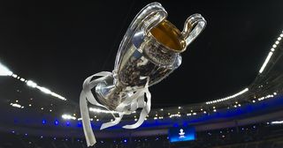 When is the Champions League draw? The Champions League trophy is thrown in the air after the UEFA Champions League final match between Liverpool FC and Real Madrid at Stade de France on May 28, 2022 in Paris, France.