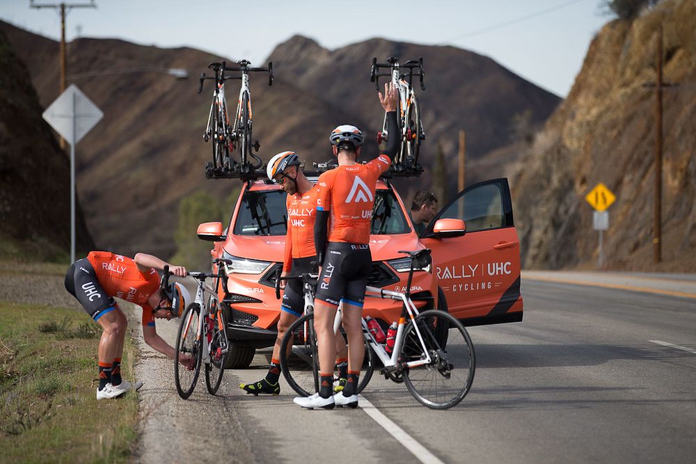 It's not all easy miles and catching up with teammates at Rally UHC camp.