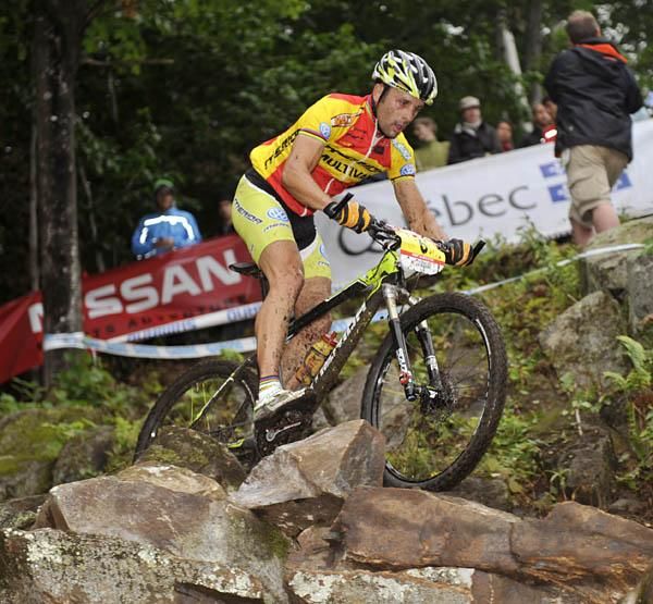 Jos&eacute; Antonio Hermida Ramos (Multivan Merida Biking Team) took second place, 32 seconds behind.