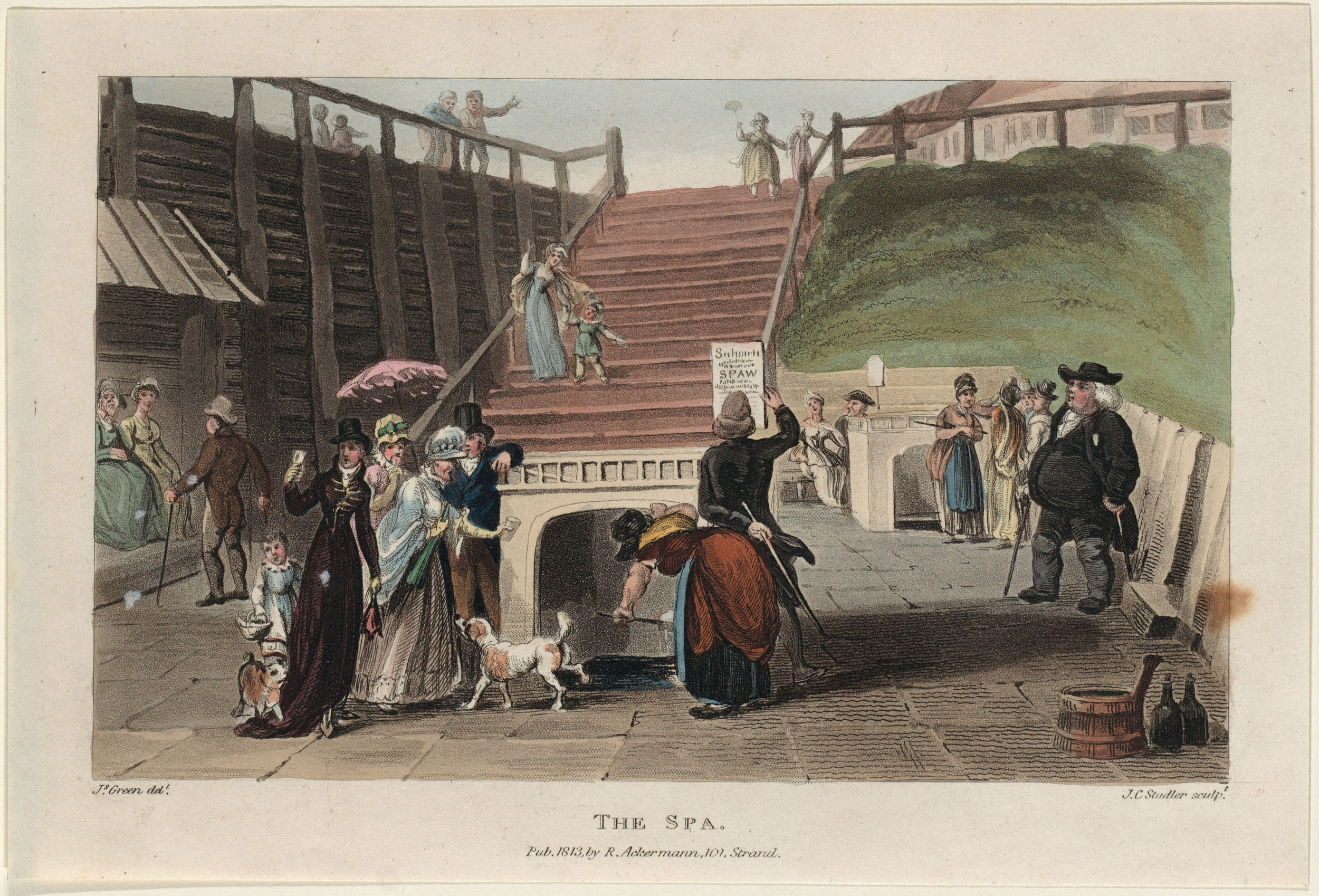 Scarborough Spa in in 19th century