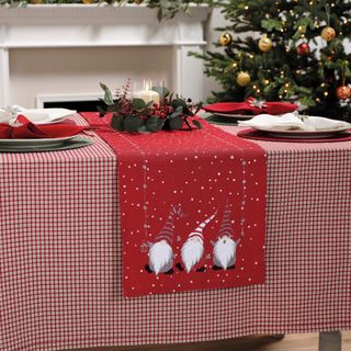 Christmas gonk tablecloth