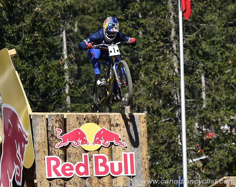 Loic Bruni (France) retained the rainbow jersey for another year