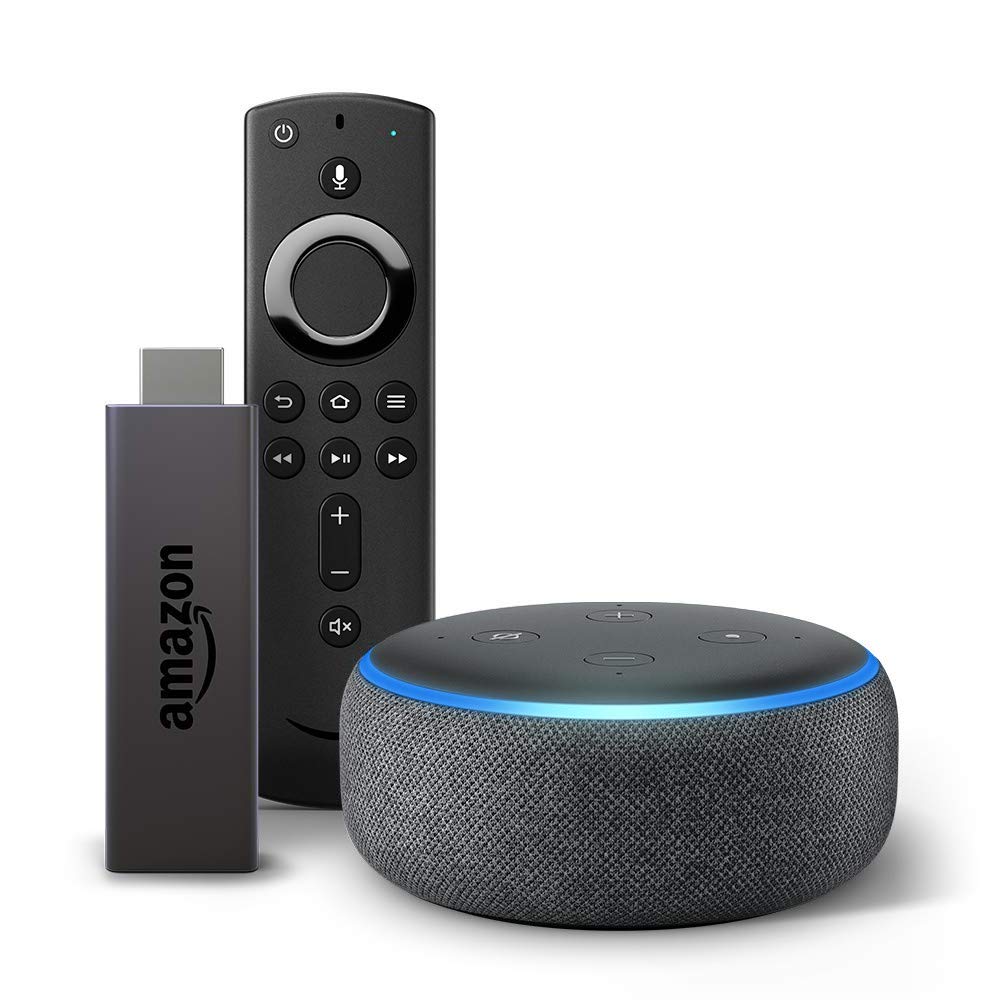 Purchase Amazon's Echo Dot (3rd Gen) and all-new Fire TV Stick