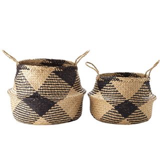wide mouthed baskets