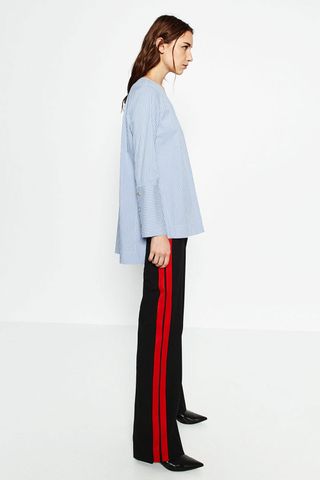 Trousers with side band, summer/autumn 2016