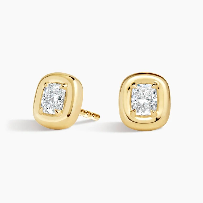 Brilliant Earth, Andrea Cushion Lab Diamond Earrings
