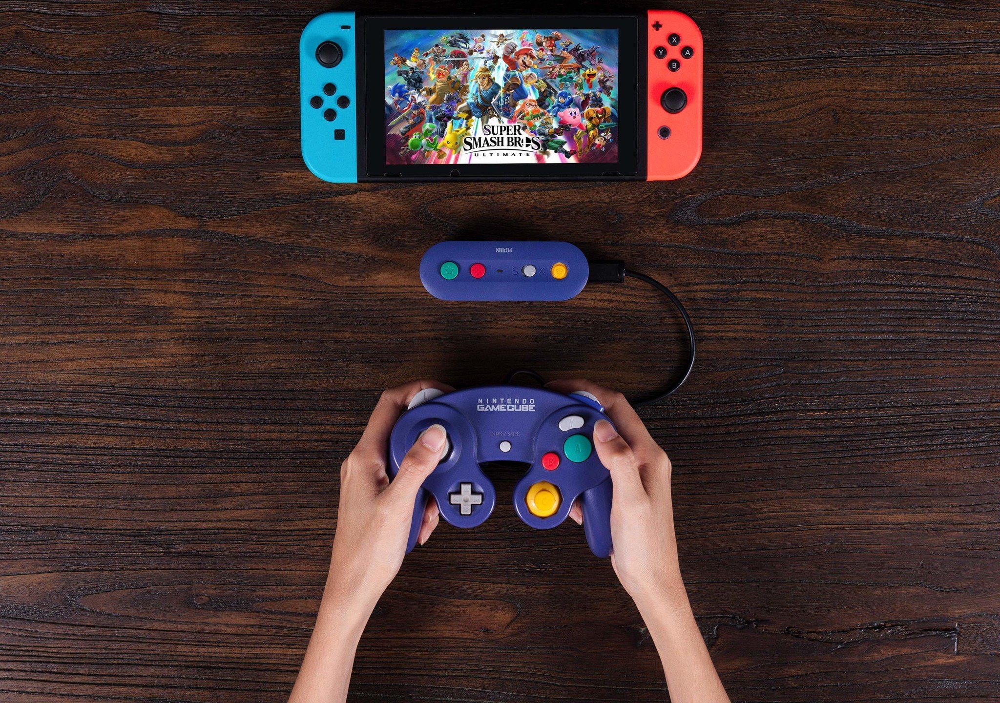 What controllers do shop smash pros use