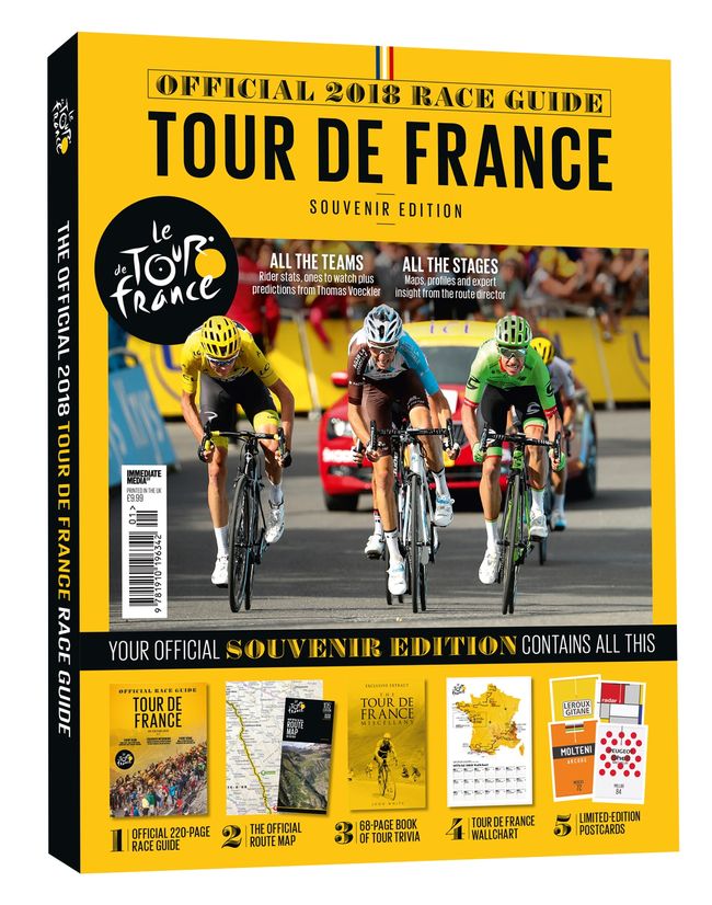 Official 2018 Tour de France Race Guide available to order Cyclingnews