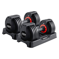 AOTOB 25lbs adjustable dumbbells | $199.99 now $109.99Save $90 -