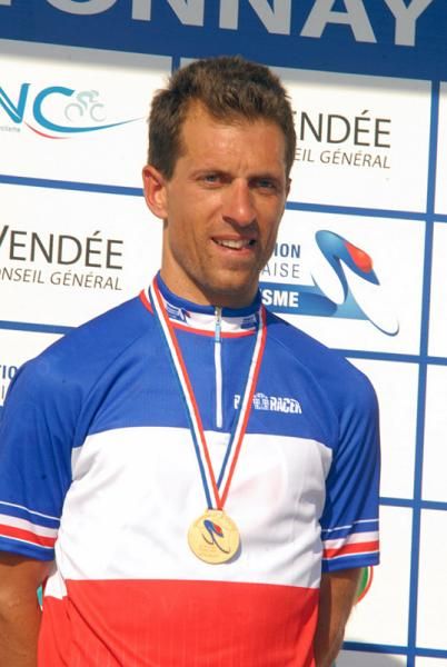 Nicolas Vogondy (Bbox - Bouygues Telecom) won the first time trial championship of his career.