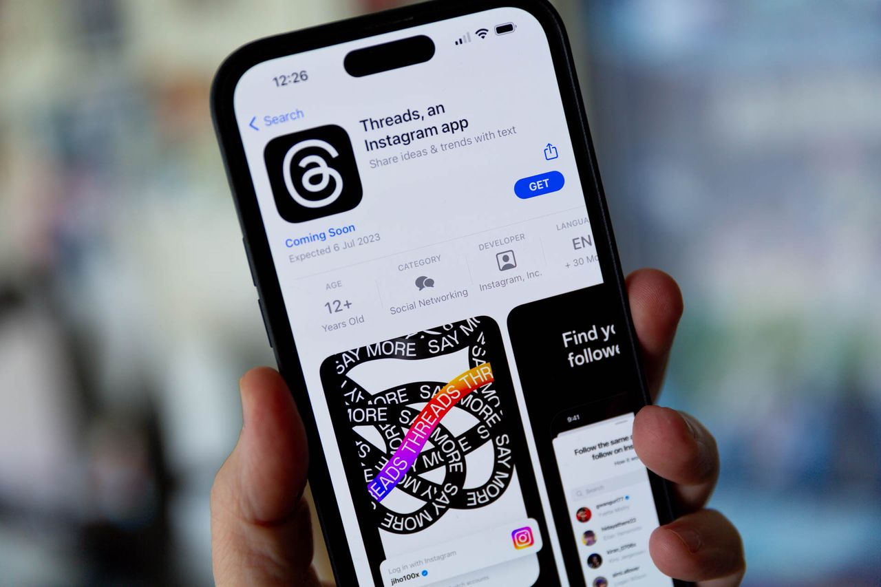 Threads on Apple App Store
