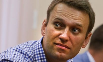 Alexei Navalny's is being sent to prison on Nelson Mandela's birthday. Symbolic, no?