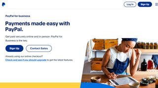 PayPal website screenshot