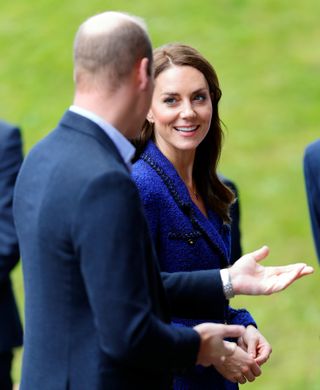 Prince William, Prince of Wales and Catherine, Princess of Wales attend the 10th Anniversary Celebration of Coach Core at the Copper Box Arena on October 13, 2022 in London, England