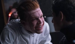 jerome with his face sewn on gotham