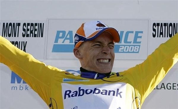 Gesink in yellow, surely not for the last time