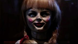 Annabelle doll's first appearance in The Conjuring.