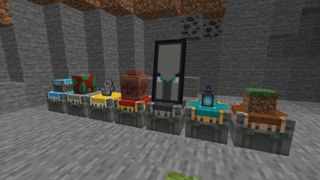 Minecraft mods - Sweety's Archaeology mod shows off some of its podiums