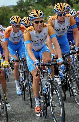 David Zabriskie and David Millar, Tour de France 2009, stage 11