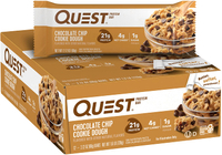 Quest Nutrition Chocolate Chip Cookie Dough x12 | Was $29.99, Now $20.99 at Amazon