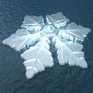 floating snowflake-shaped hotel planned for norwegian coast