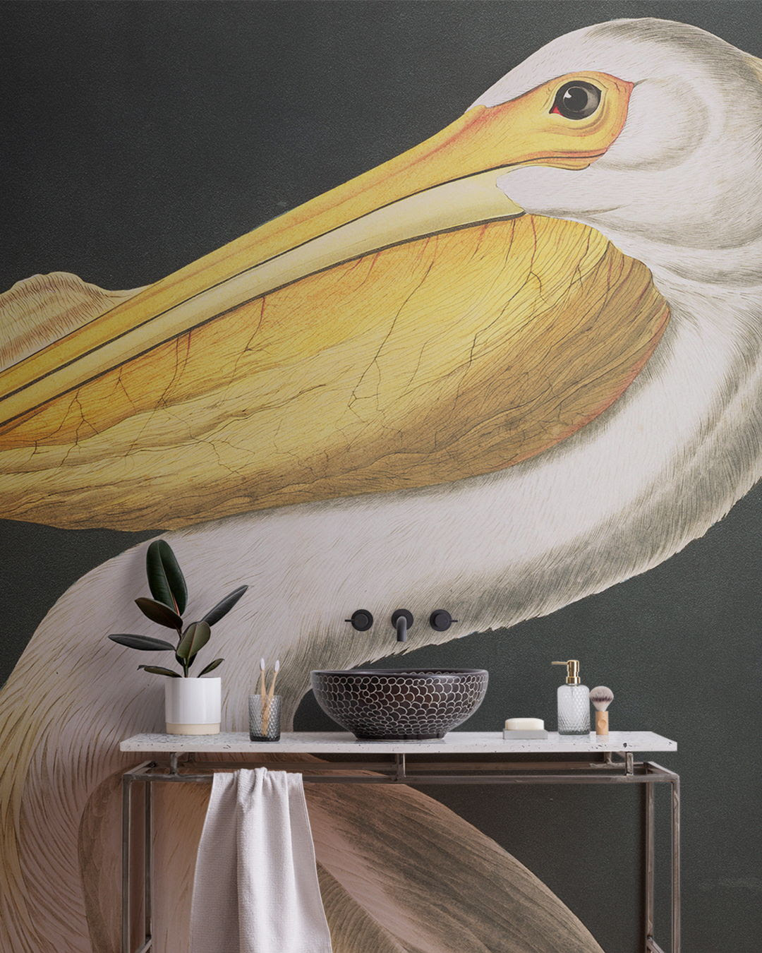 bathroom wallpaper ideas