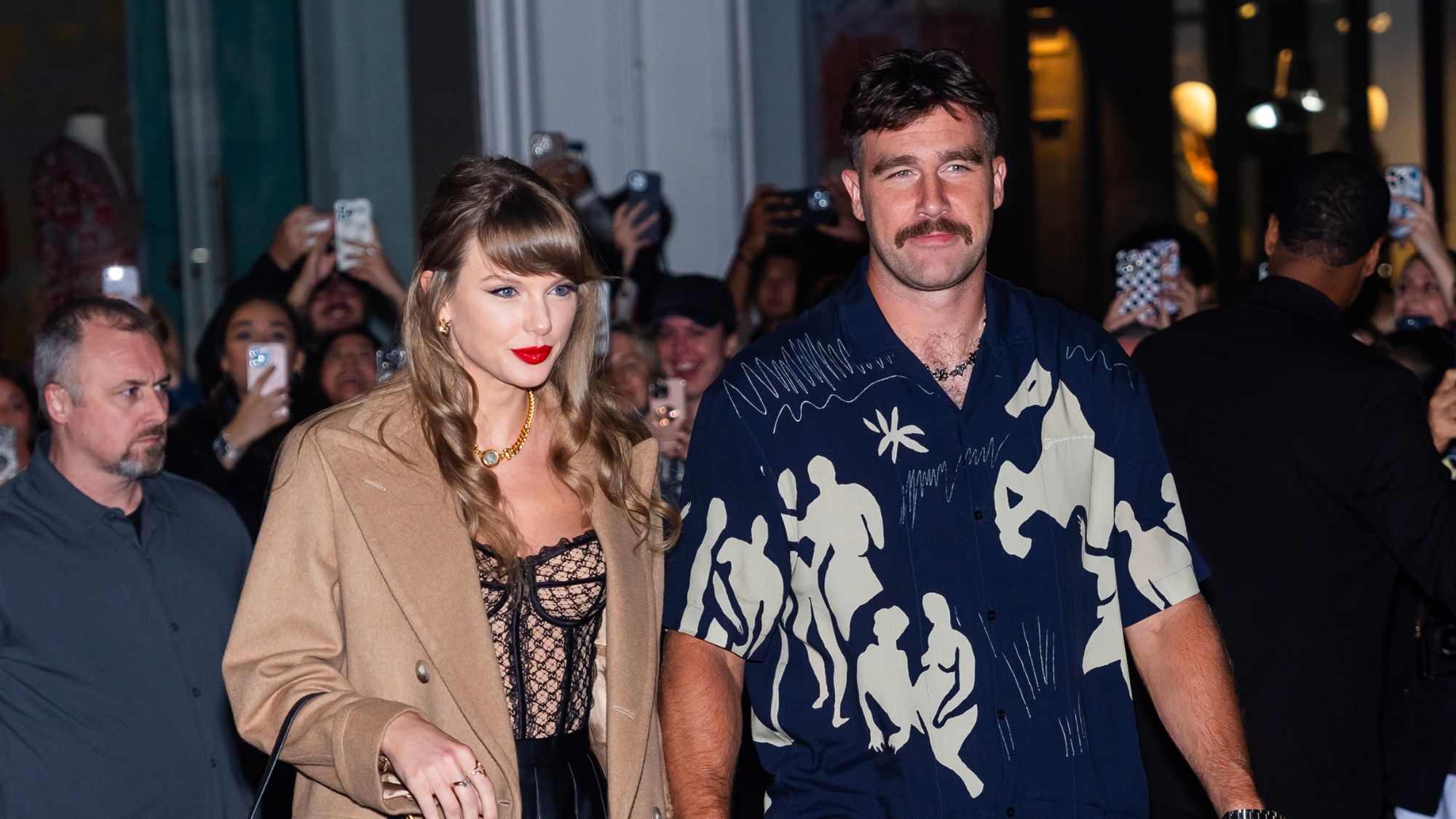 Taylor Swift and Travis Kelce in New York City