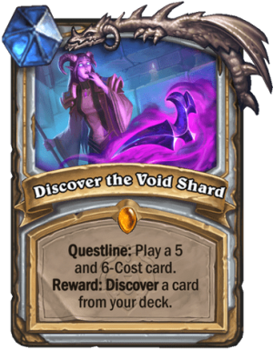 United in Stormwind card reveal for Seek Guidance.