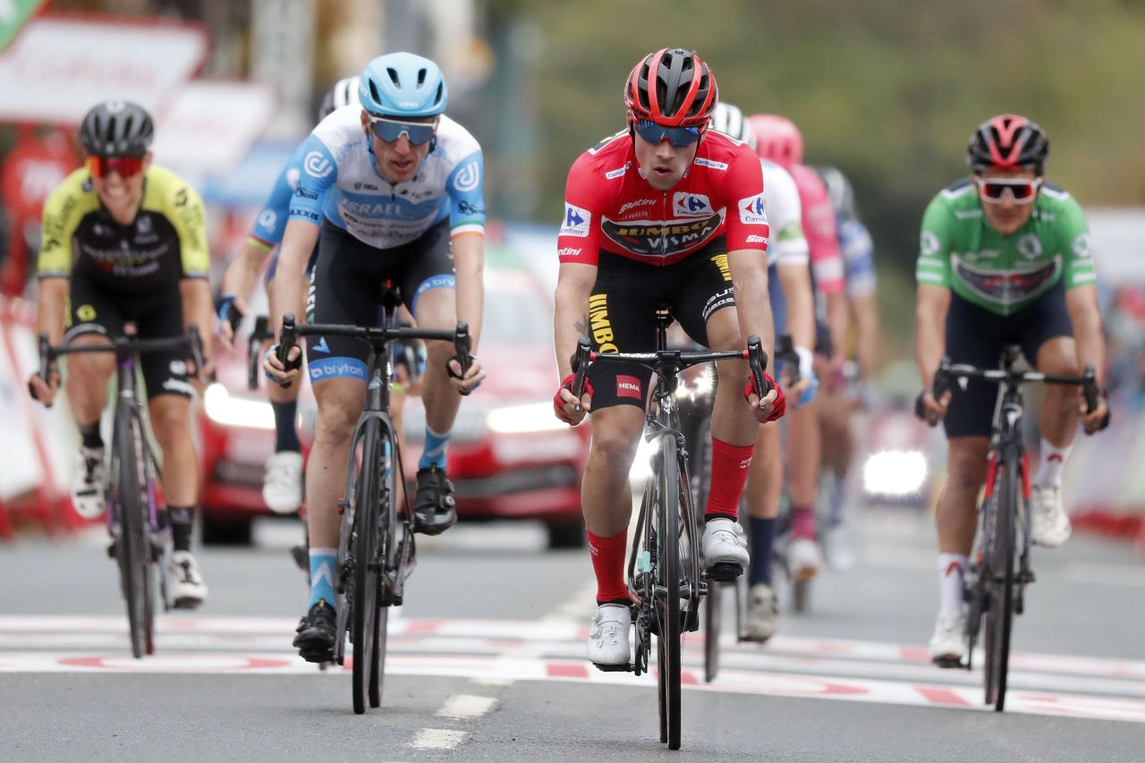 Cycling: Vuelta Espa&Atilde;&plusmn;a 2020 / Tour Spain 2020 / 2 Etapa / 2 Stage /
ARRIVAL / LLEGADA / ROGLIC, Primoz (SLO) /
Pamplona - Lekunberri (151,6 km) 21-10-2020/
Vuelta Espa&Atilde;&plusmn;a 2020 / Tour Spain 2020 / 2 Etapa / 2 Stage /
Luis Angel Gomez
&Acirc;&copy;PHOTOGOMEZSPORT2020