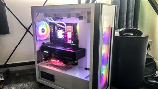 A photos of Dave Meikleham's gaming PC