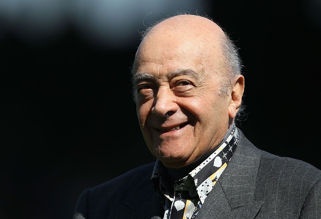 Fulham chairman Mohamed Al Fayed ahead of the Barclays Premier League match between Fulham and Wolverhampton Wanderers at Craven Cottage on April 17, 2010 in London, England.