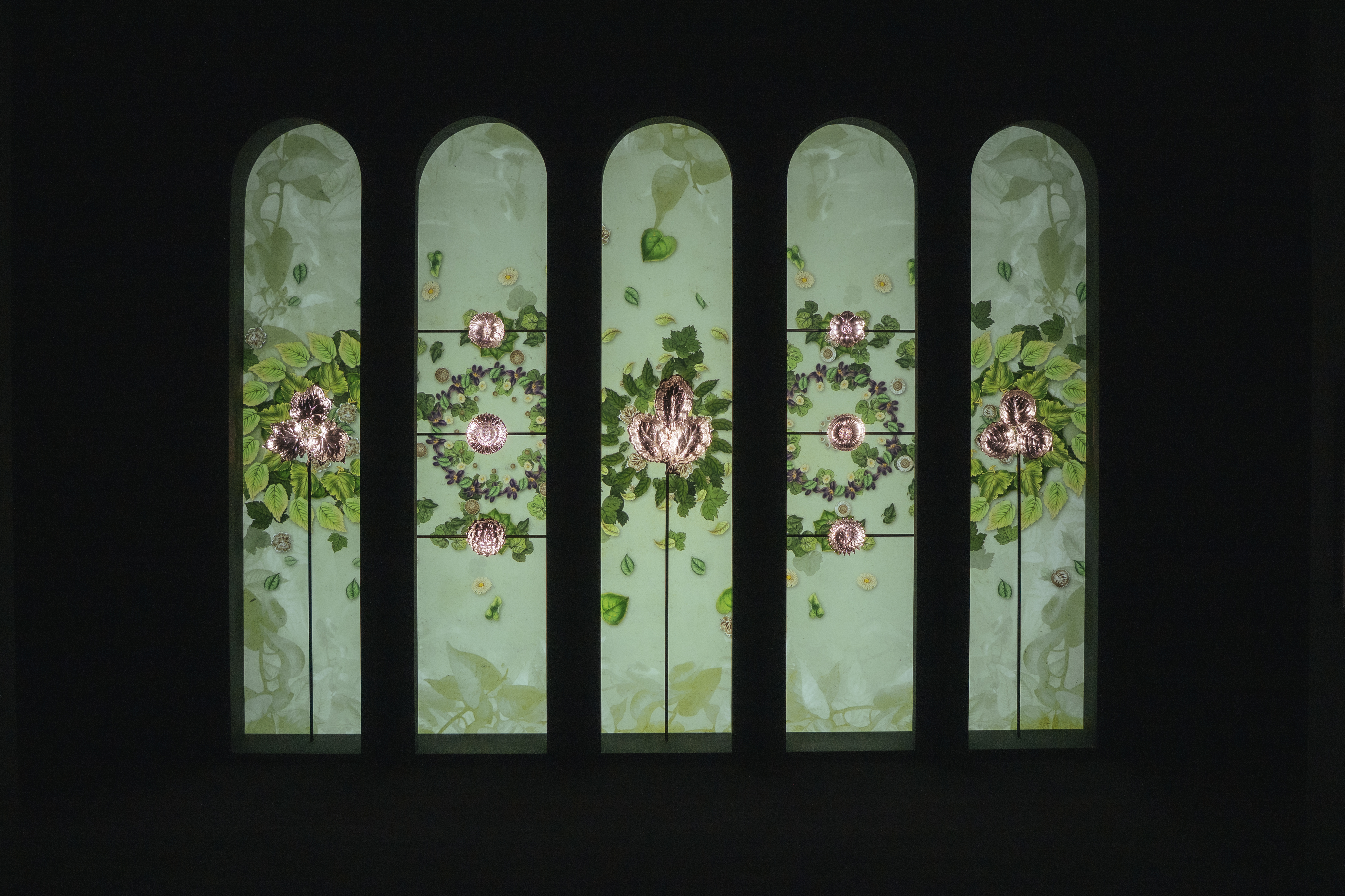 stained glass windows