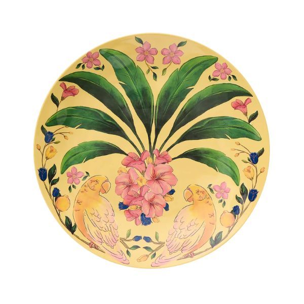 Anthropologie, Farm Rio X Anthropologie Melamine Dinner Plate