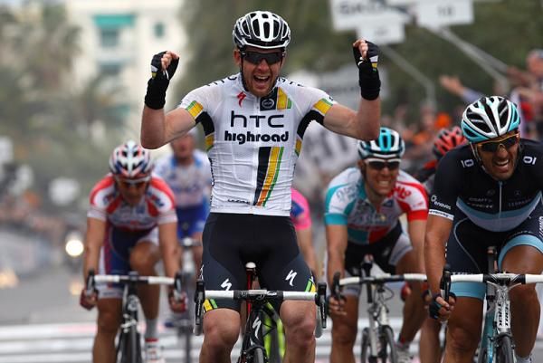 Matt Goss (HTC - Highroad) takes the biggest win of his career at Milan-San Remo.
