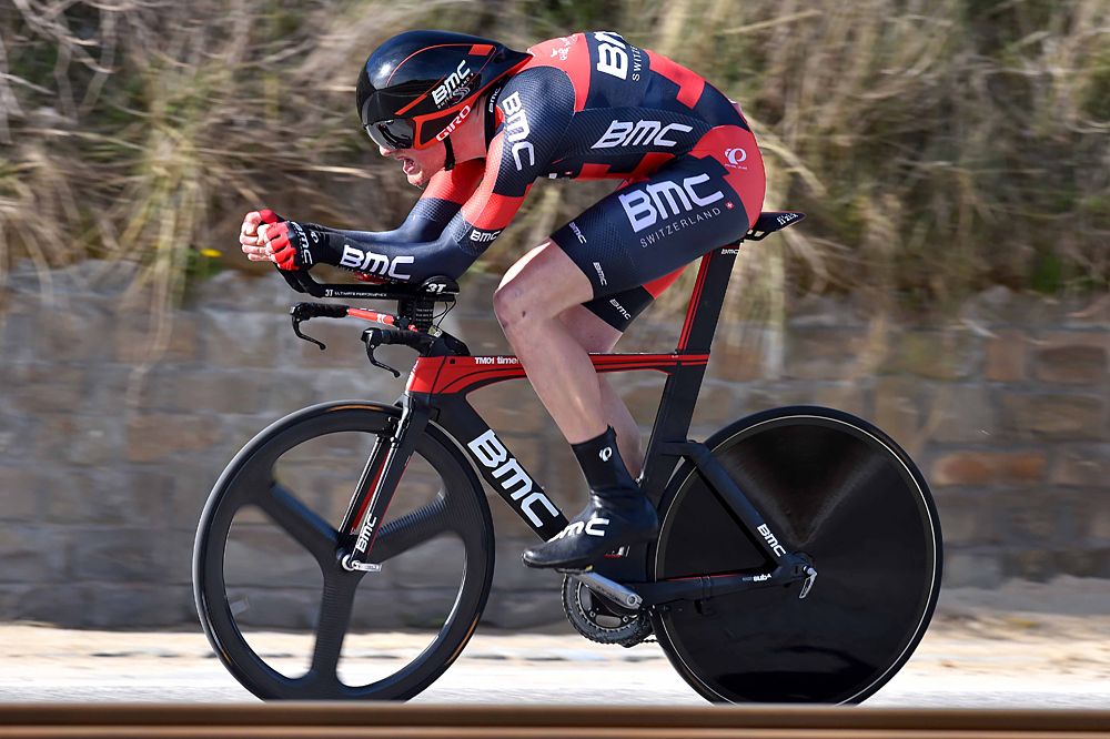 Stefan K&uuml;ng (BMC Racing Team) was second in the time trial