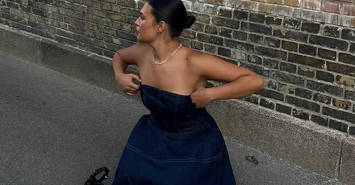 sachin and babi light blue dress How to Style Casual Dresses This Summer