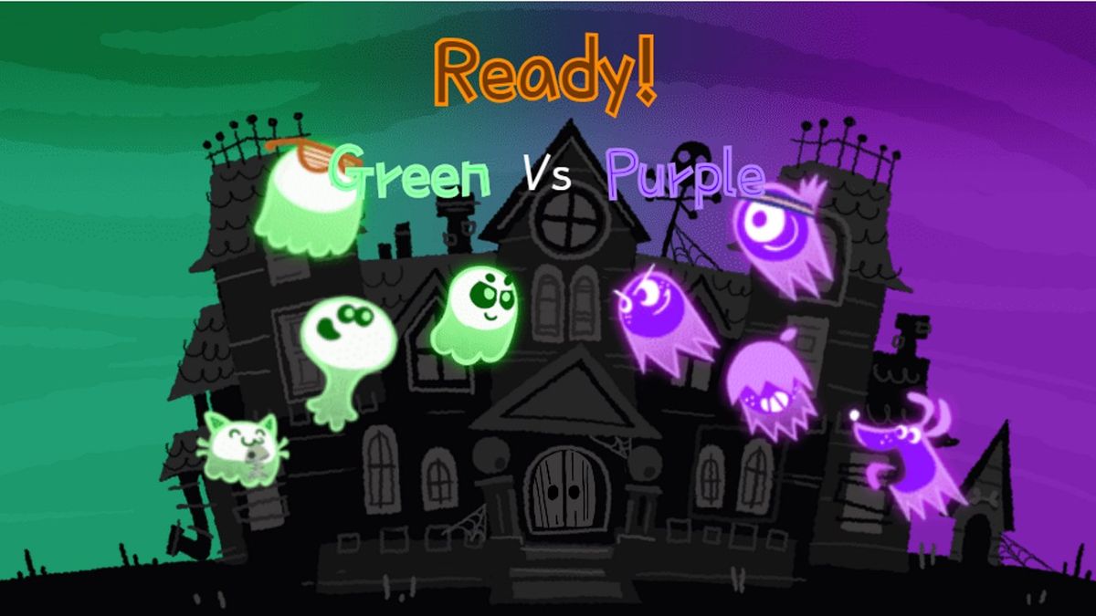 The Adorable Cat From the Halloween Google Doodle Game Has