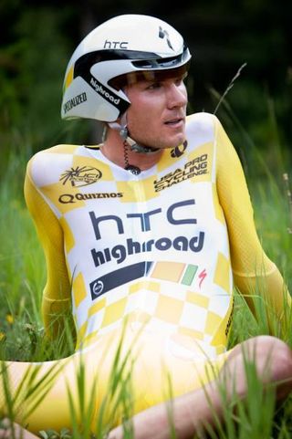 Tejay Van Garderen (HTC-Highroad) after his hard ride today.